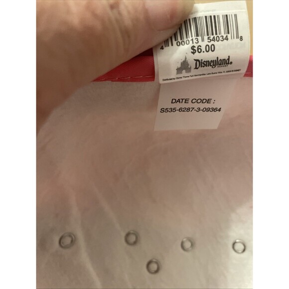 Disney Mouse Ears Princess Hat with Veil Fluffy Ears SNAP ON - Picture 8 of 11